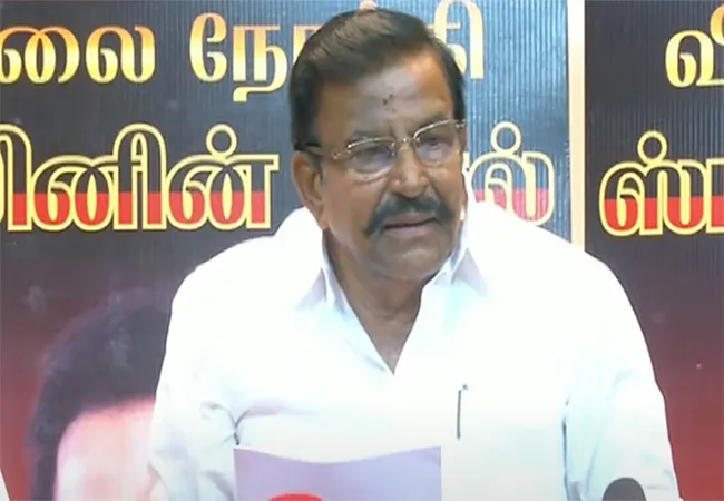 dmk party kn nehru press meet at chennai 